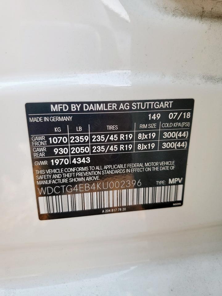 2019 Mercedes-Benz Klasa GLA - zdjęcie 12