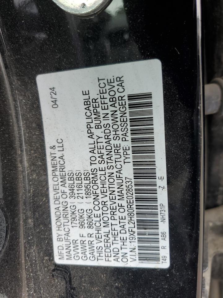 2024 Honda Civic Sport - zdjęcie 12