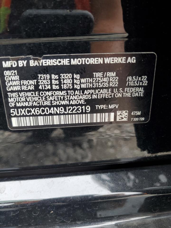 2022 BMW X7 M50I - zdjęcie 13