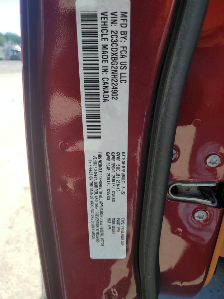 2022 Dodge Charger Sxt - zdjęcie 12