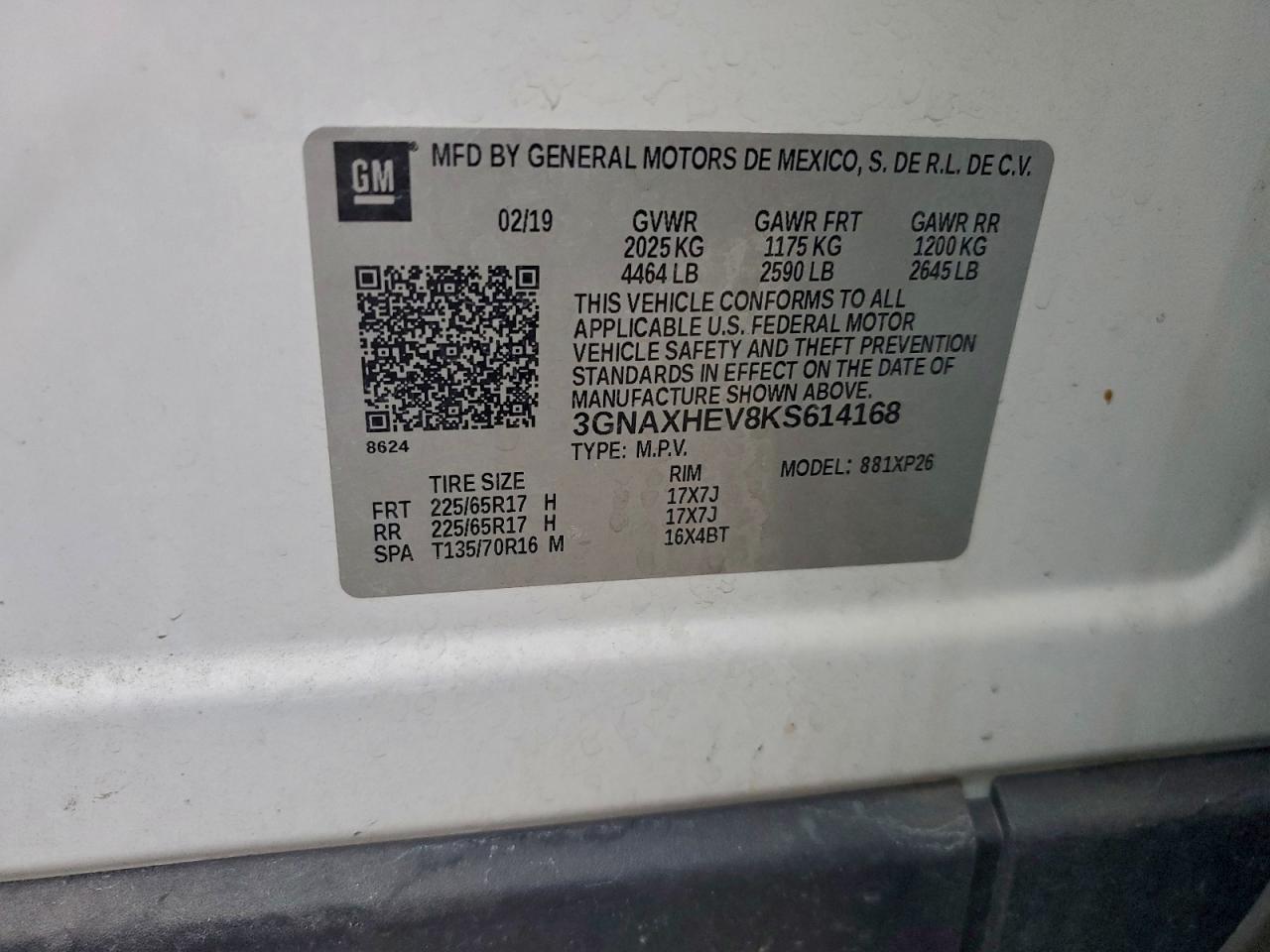 2019 Chevrolet Equinox Ls - zdjęcie 13