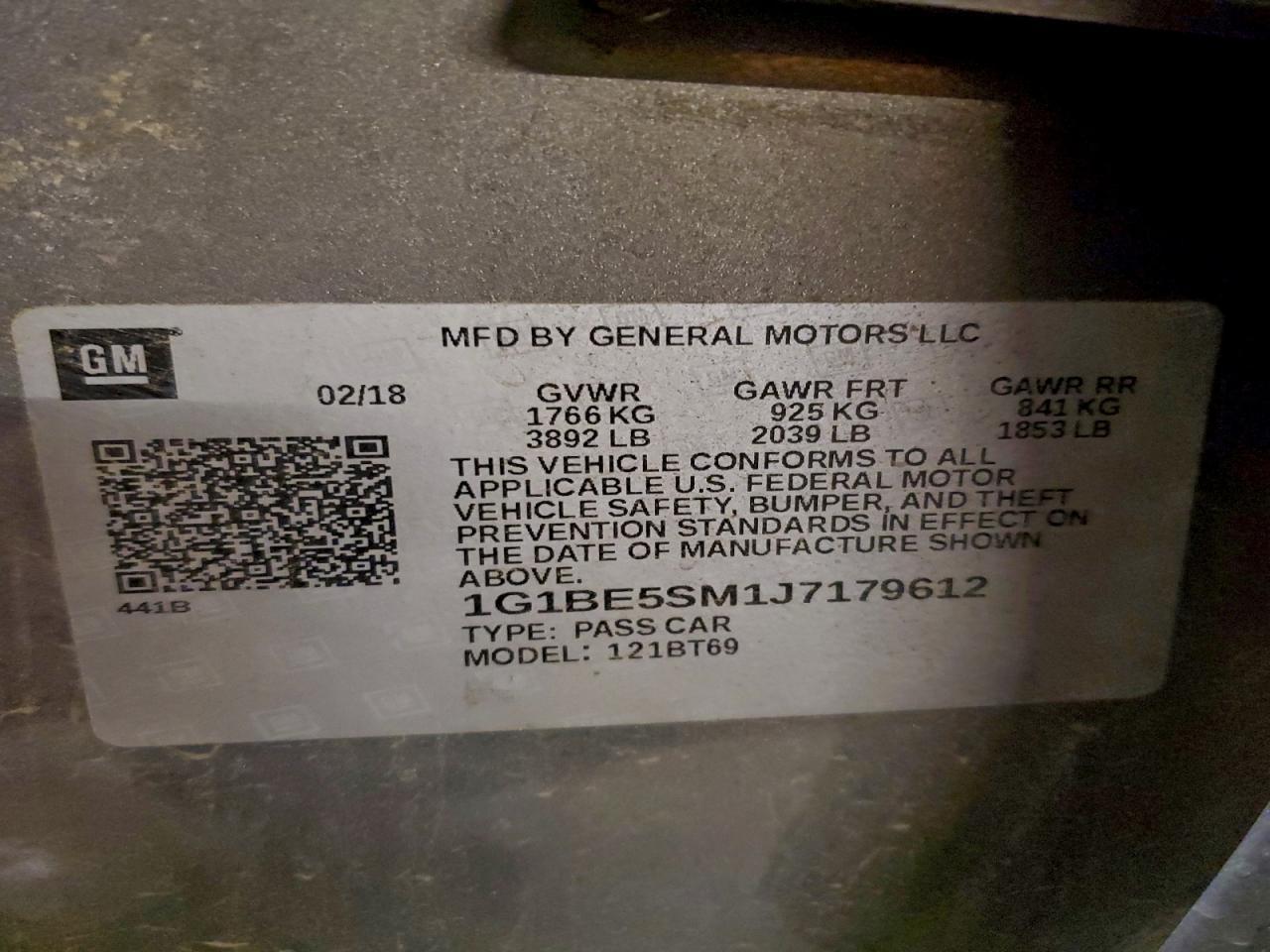 2018 Chevrolet Cruze Lt - zdjęcie 12