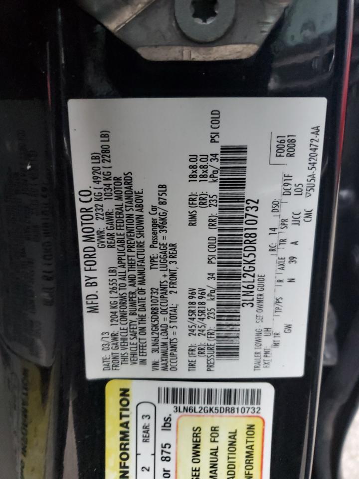 2013 Lincoln Mkz - zdjęcie 12