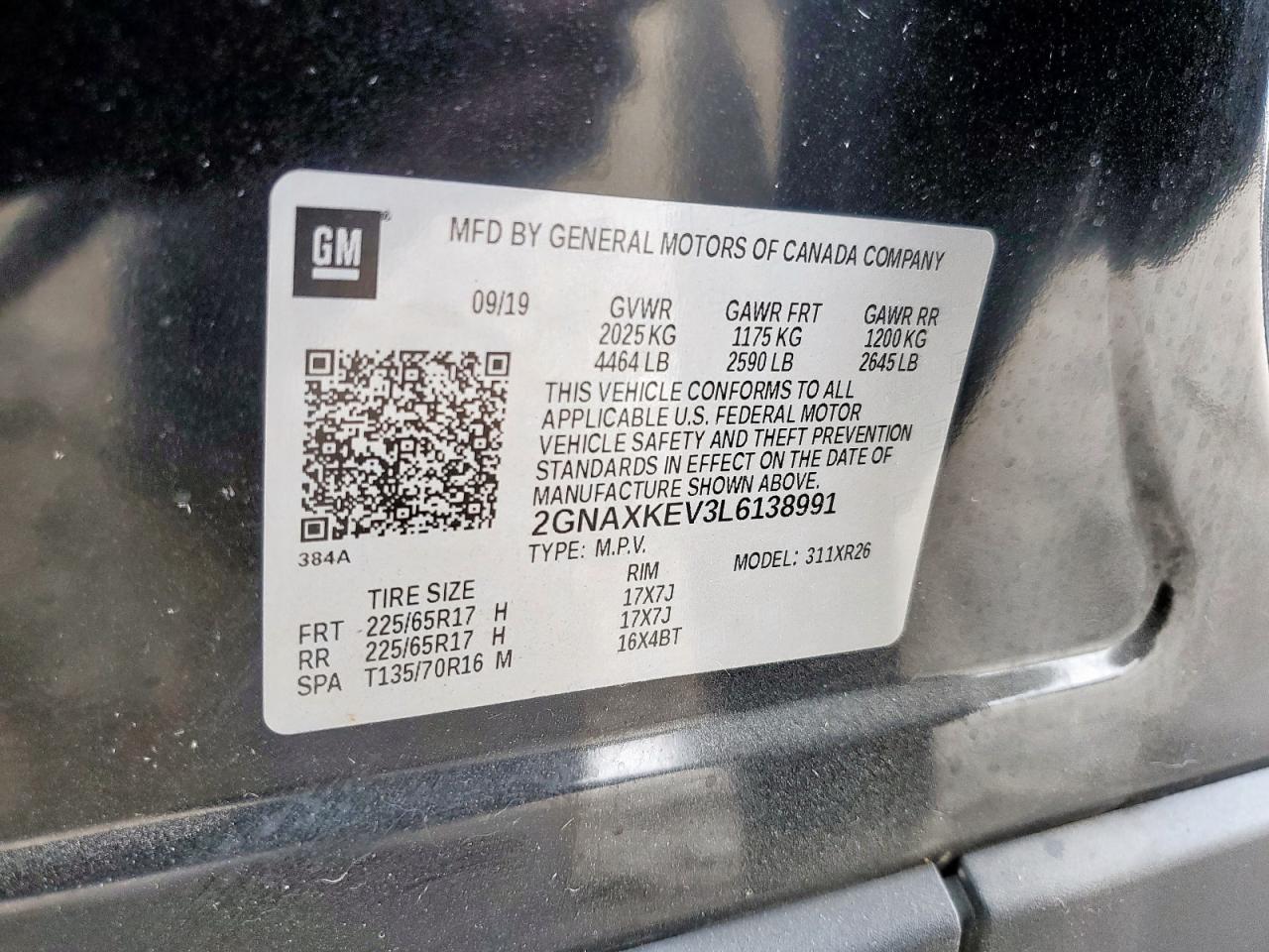 2020 Chevrolet Equinox Lt - zdjęcie 13