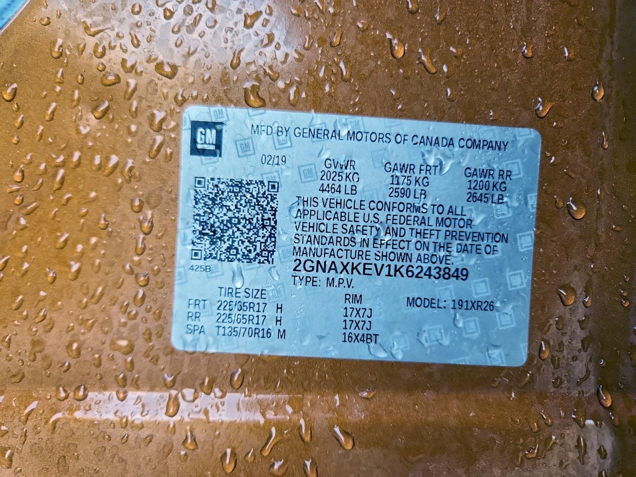 2019 Chevrolet Equinox Lt - zdjęcie 13