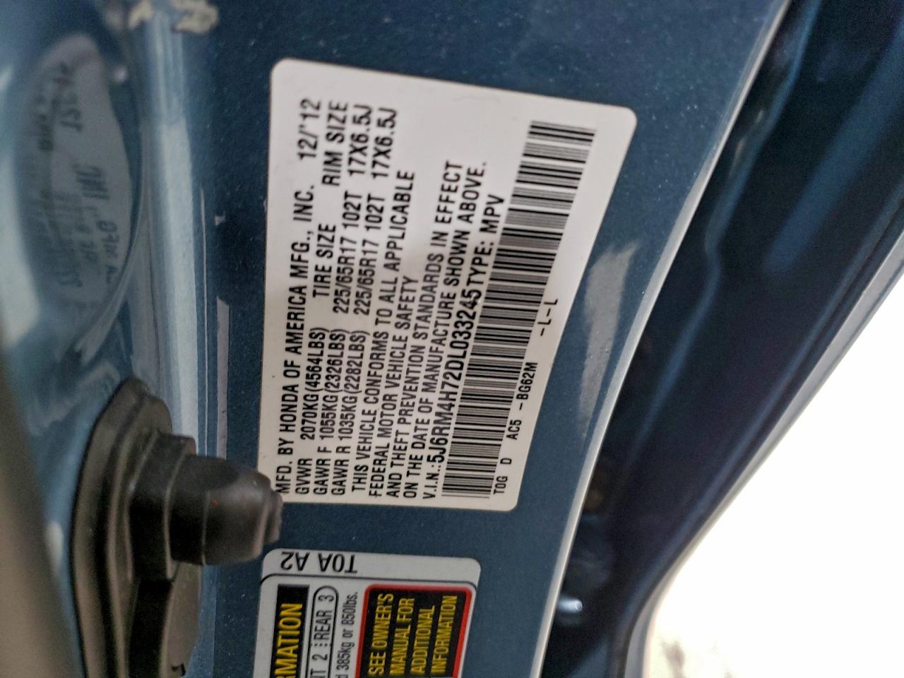2013 Honda CR-V - zdjęcie 13