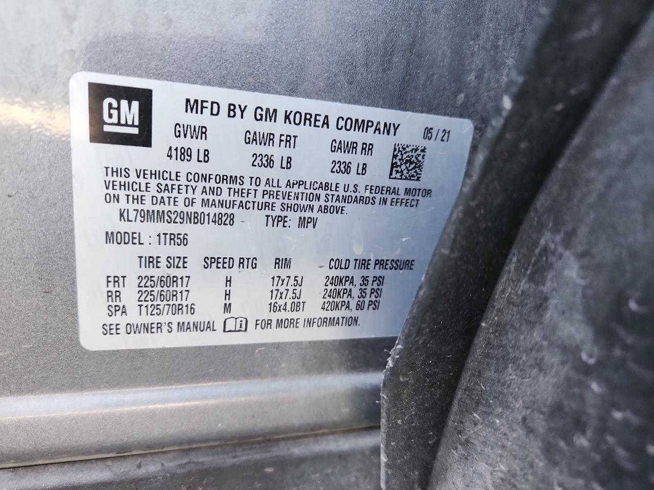 2022 Chevrolet Trailblazer Ls - zdjęcie 13