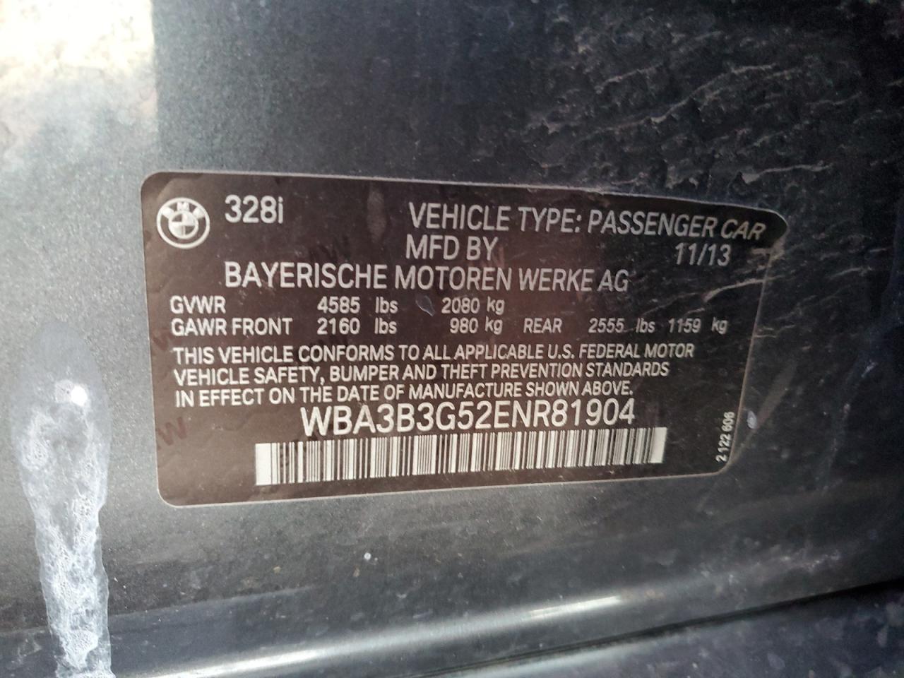 2014 BMW 328 Xi - zdjęcie 12