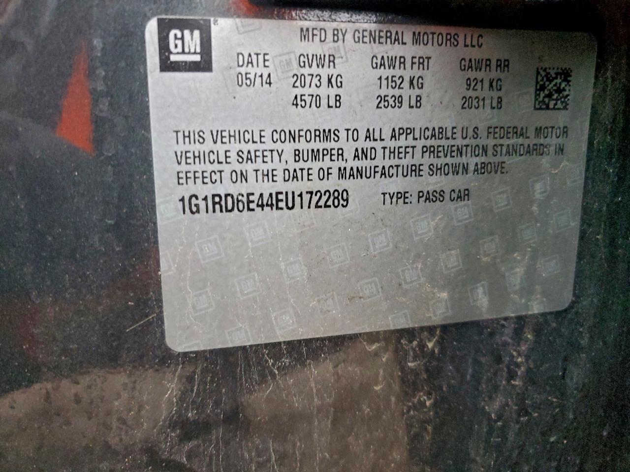 2014 Chevrolet Volt - zdjęcie 12