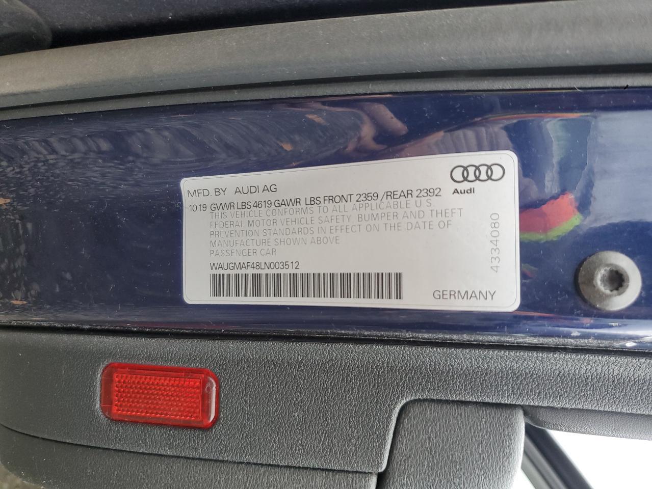 2020 Audi A4 Premium - zdjęcie 12