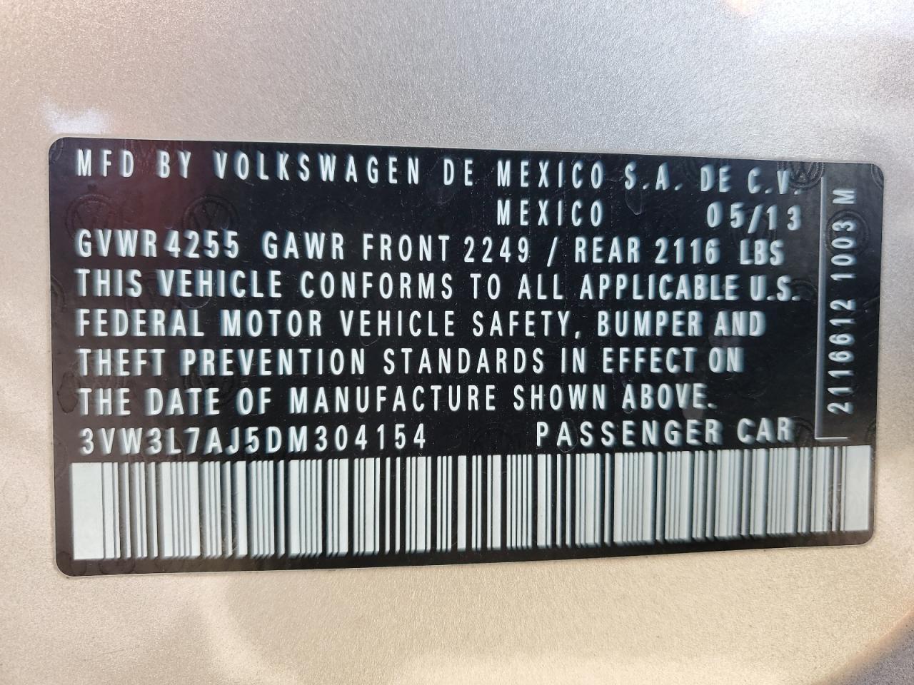 2013 Volkswagen Jetta - zdjęcie 12