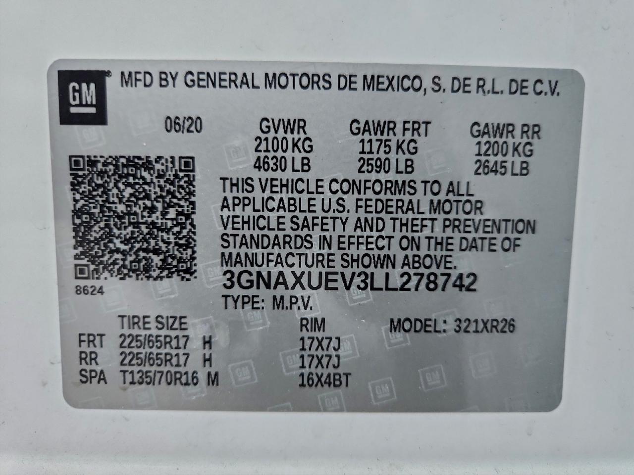 2020 Chevrolet Equinox - zdjęcie 14