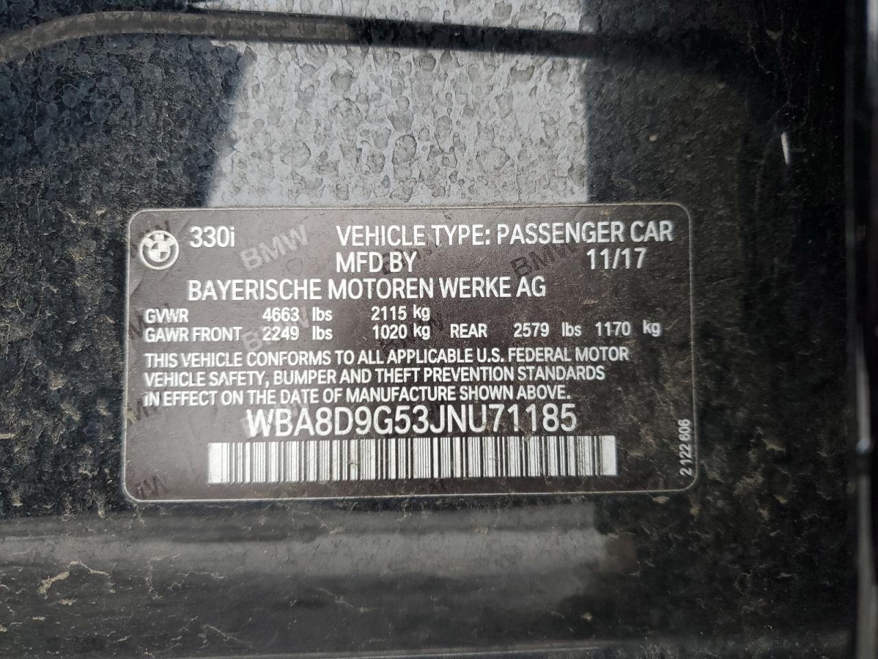 2018 BMW 330 Xi - zdjęcie 12