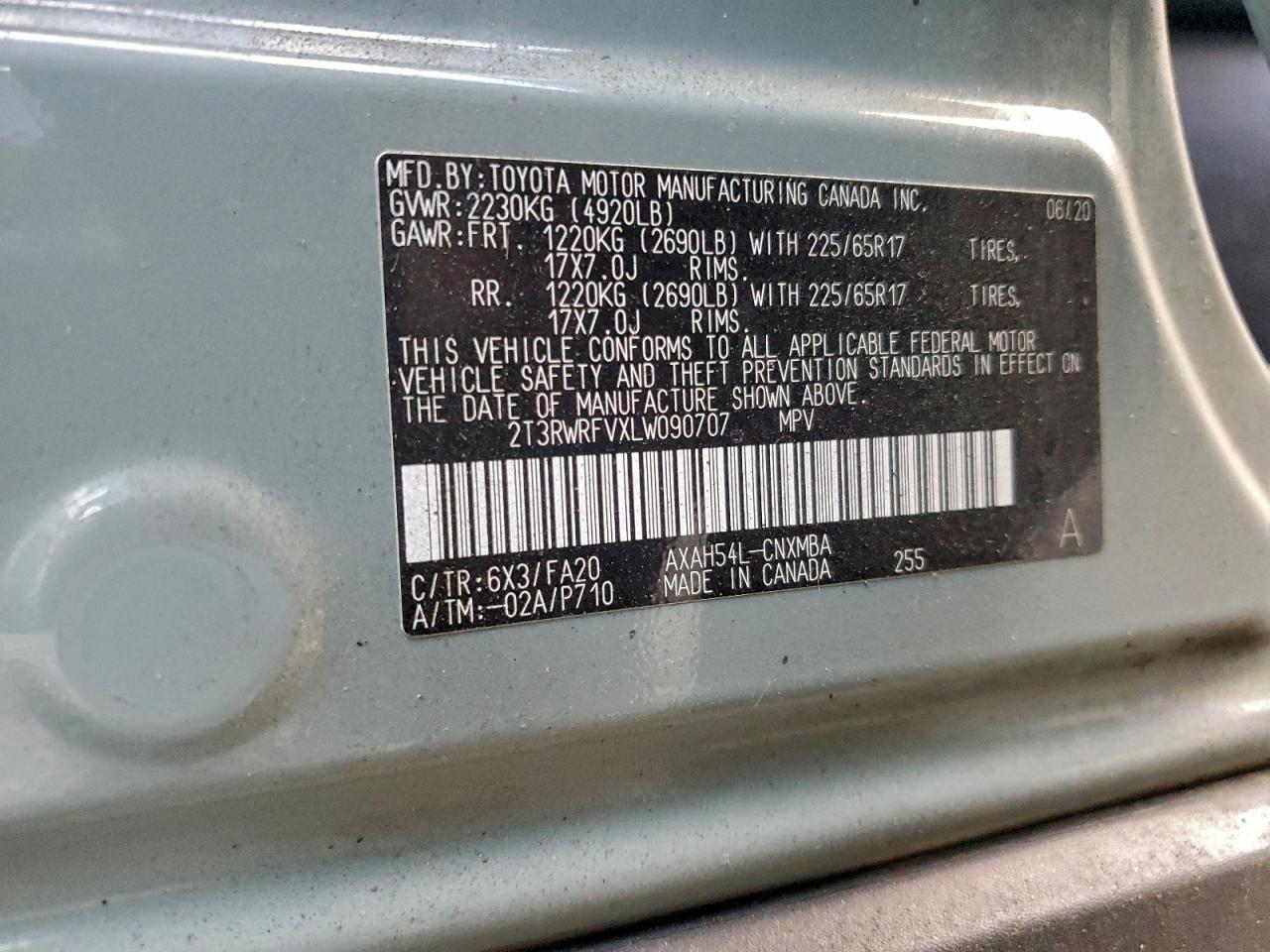 2020 Toyota Rav4 Xle - zdjęcie 13