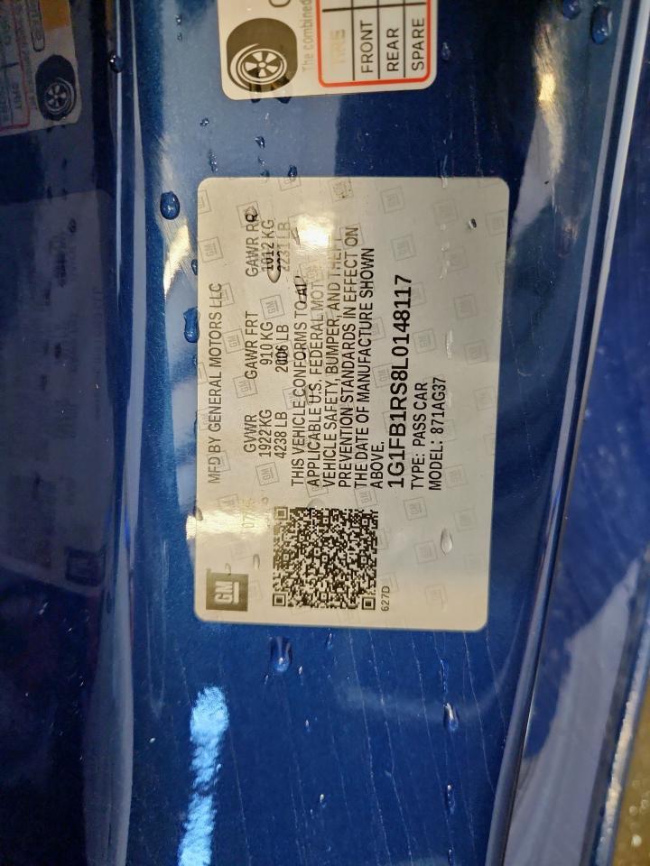 2020 Chevrolet Camaro Ls - zdjęcie 12