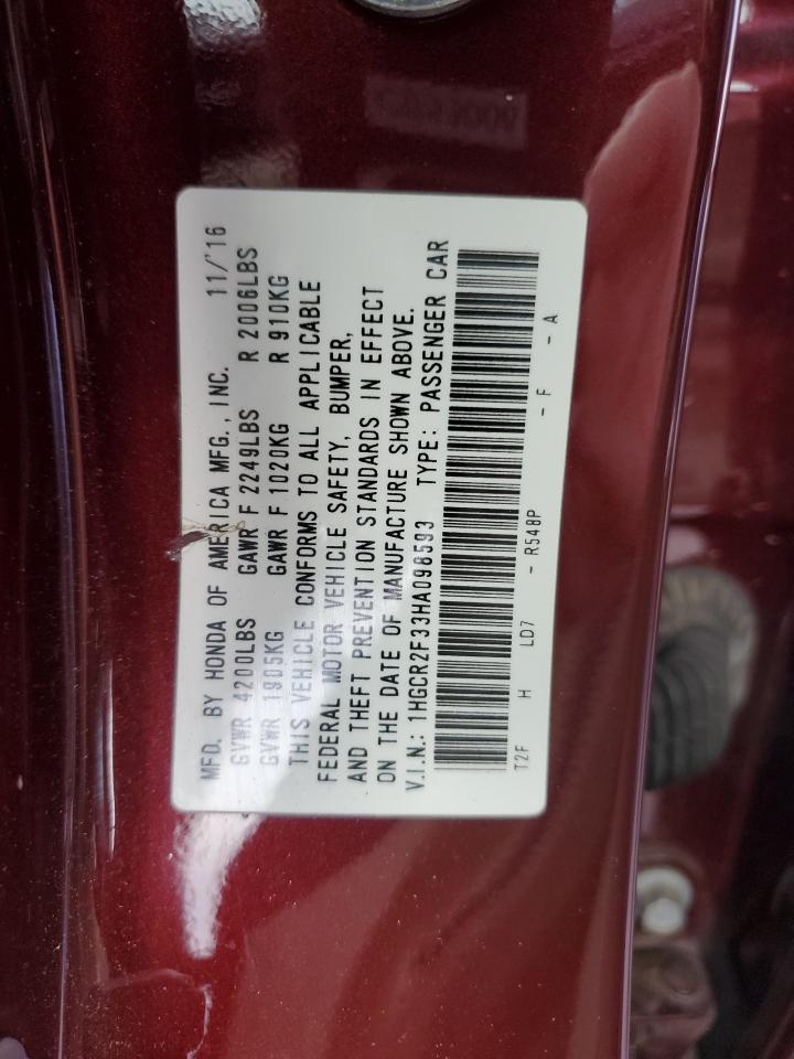 2017 Honda Accord - zdjęcie 12