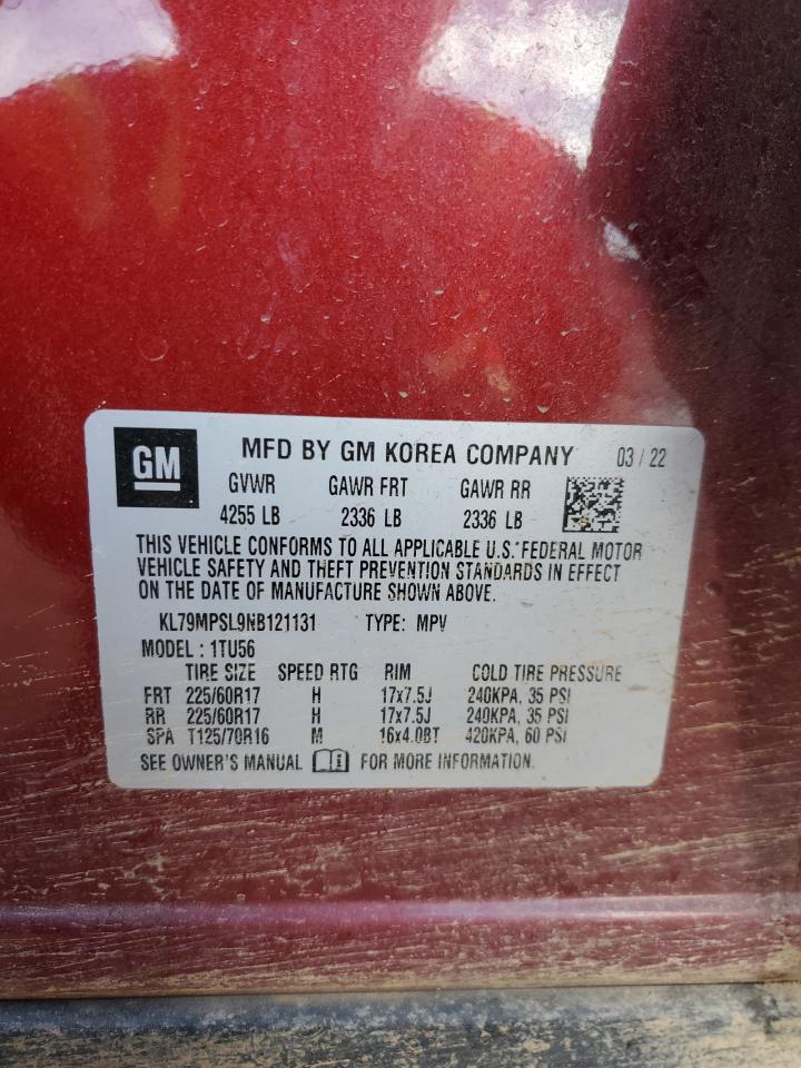 2022 Chevrolet Trailblazer Lt - zdjęcie 14