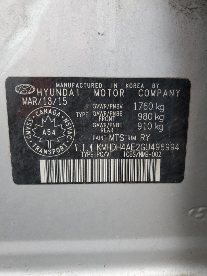 2016 Hyundai Elantra - zdjęcie 13