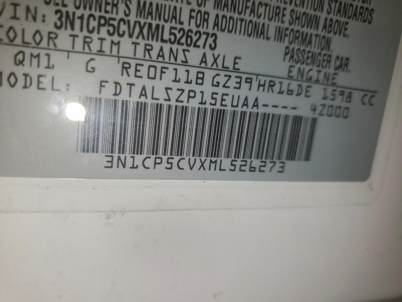 2021 Nissan Kicks - zdjęcie 14