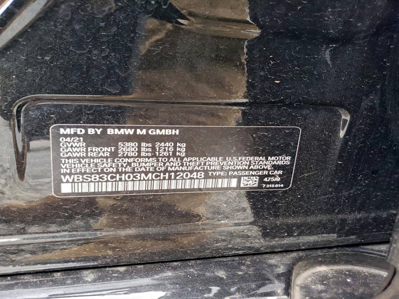 2021 BMW M5 - zdjęcie 12