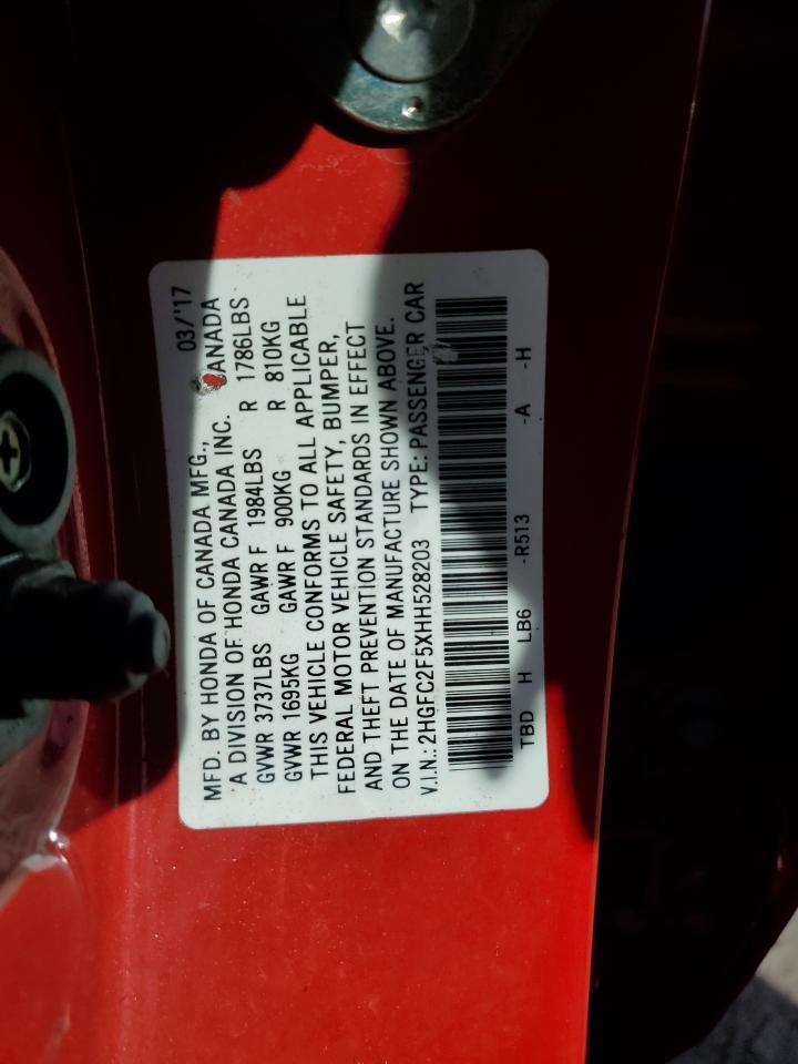 2017 Honda Civic Lx - zdjęcie 12