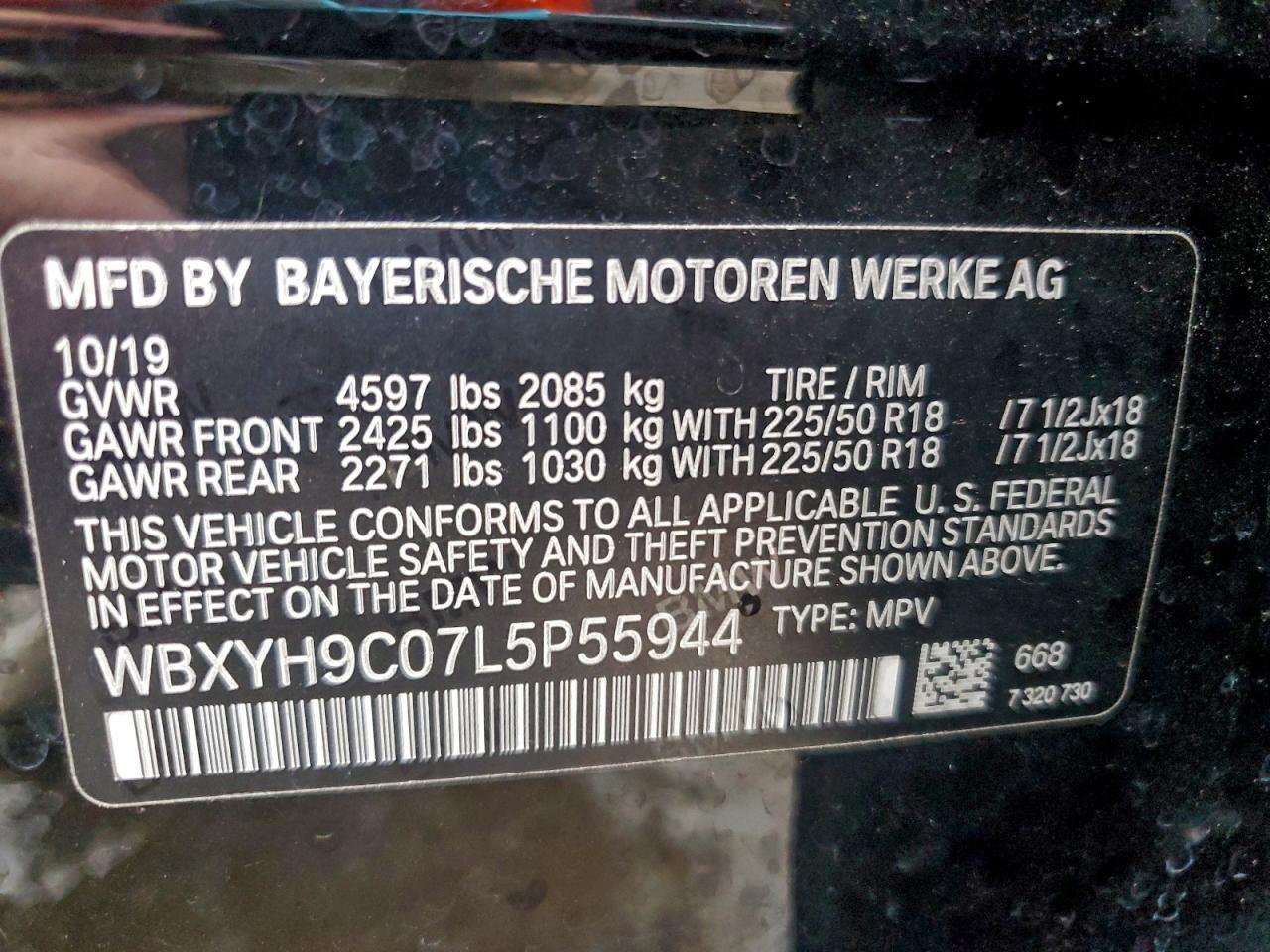 2020 BMW X2 Sdrive28I - zdjęcie 13