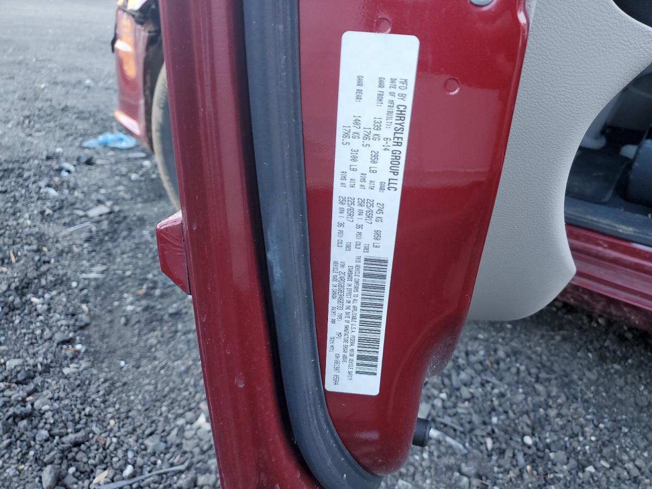 2014 Dodge Grand Caravan Se - zdjęcie 13