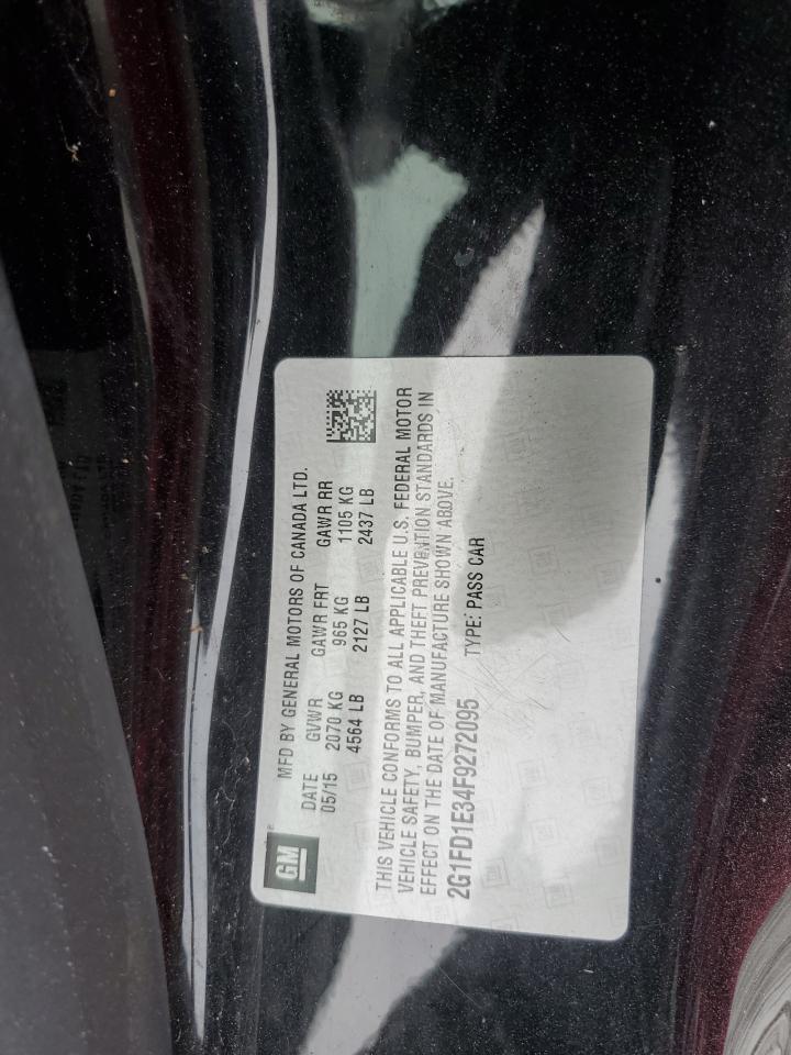 2015 Chevrolet Camaro Lt - zdjęcie 12