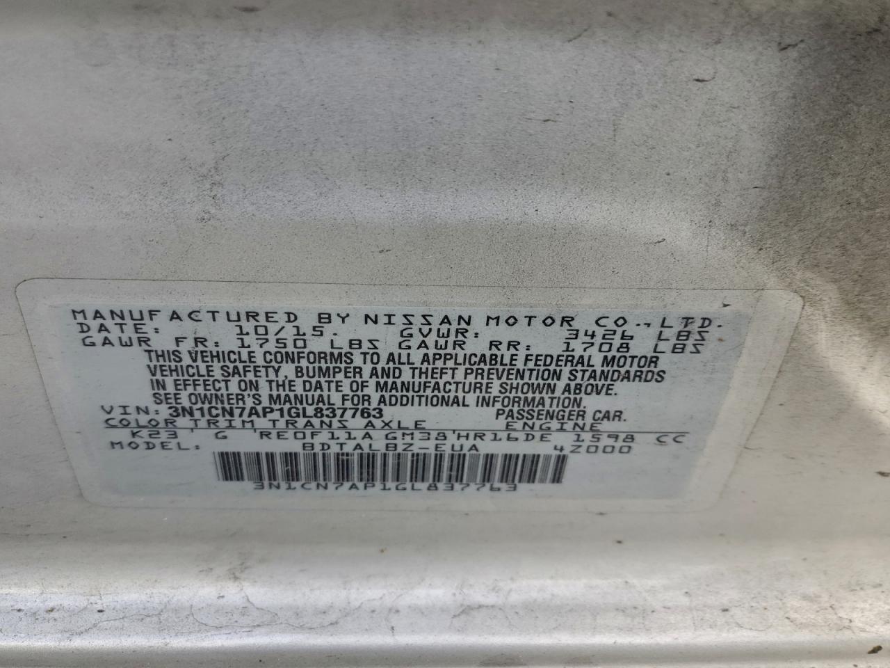 2016 Nissan Versa - zdjęcie 12