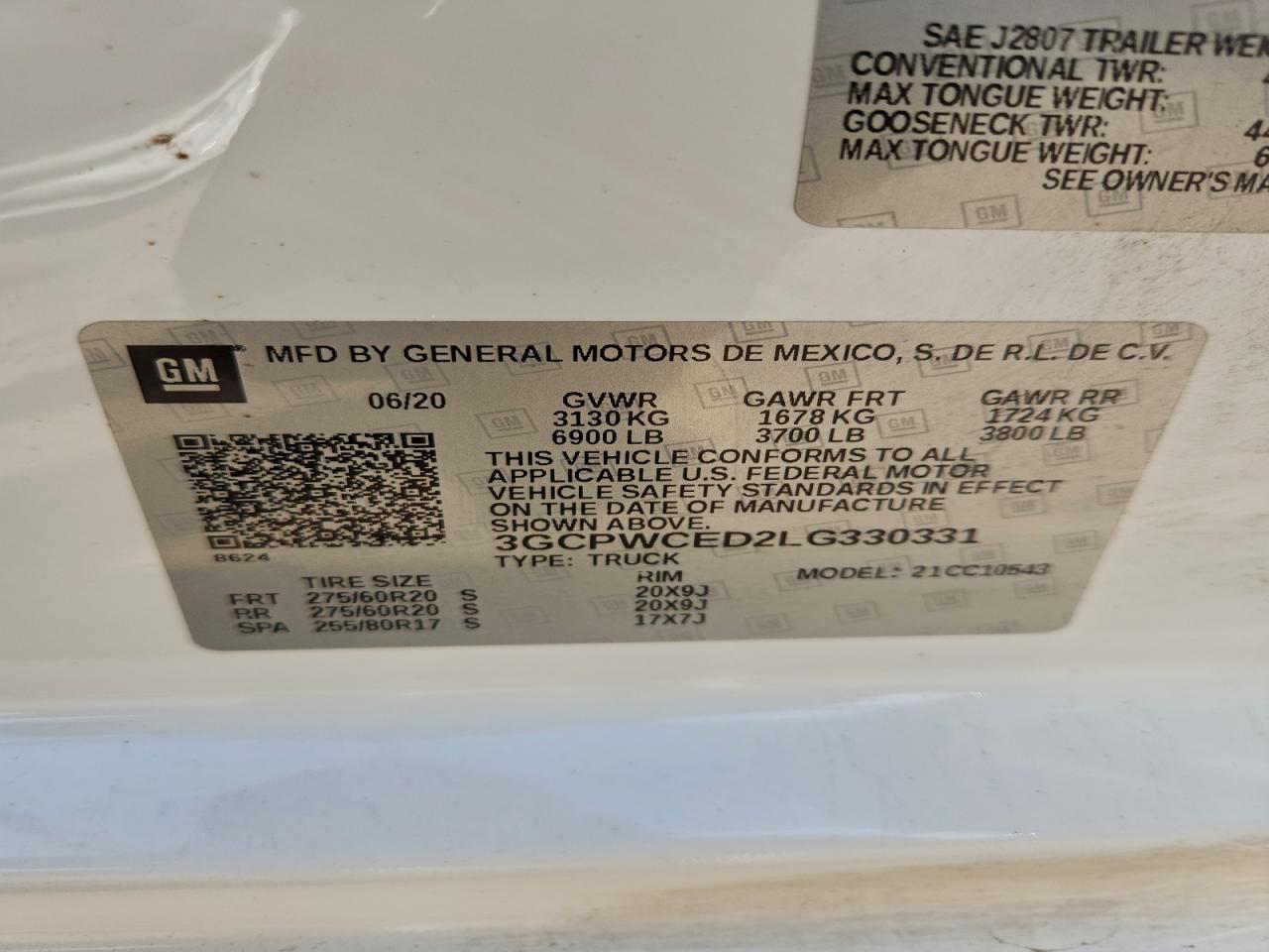 2020 Chevrolet Silverado C1500 Lt - zdjęcie 12