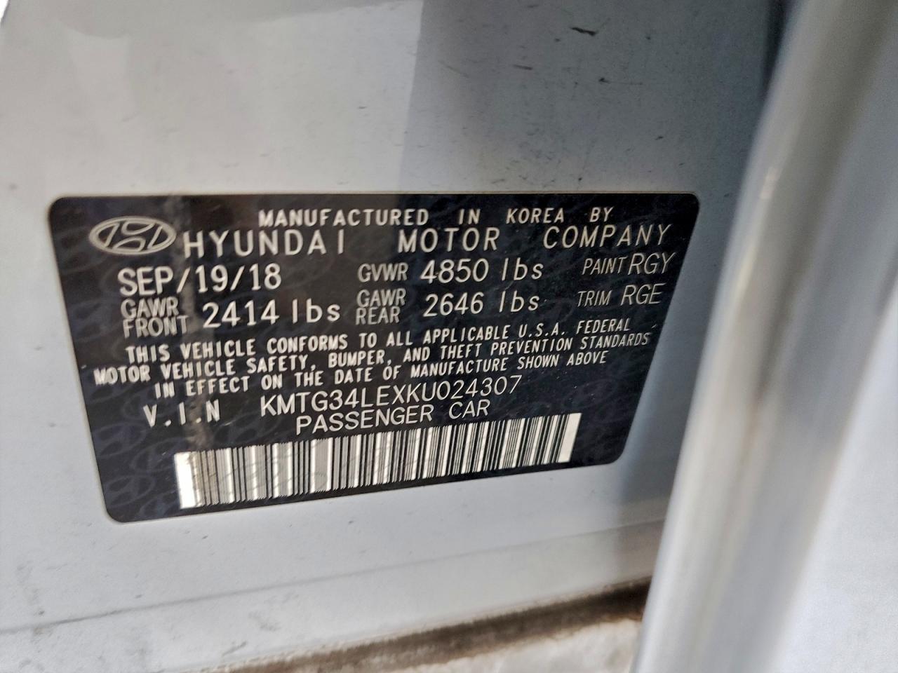 2019 Genesis G70 - zdjęcie 13