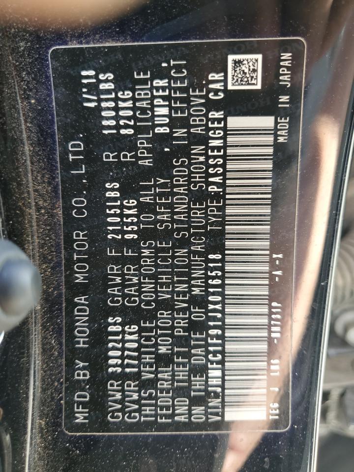 2018 Honda Civic - zdjęcie 12