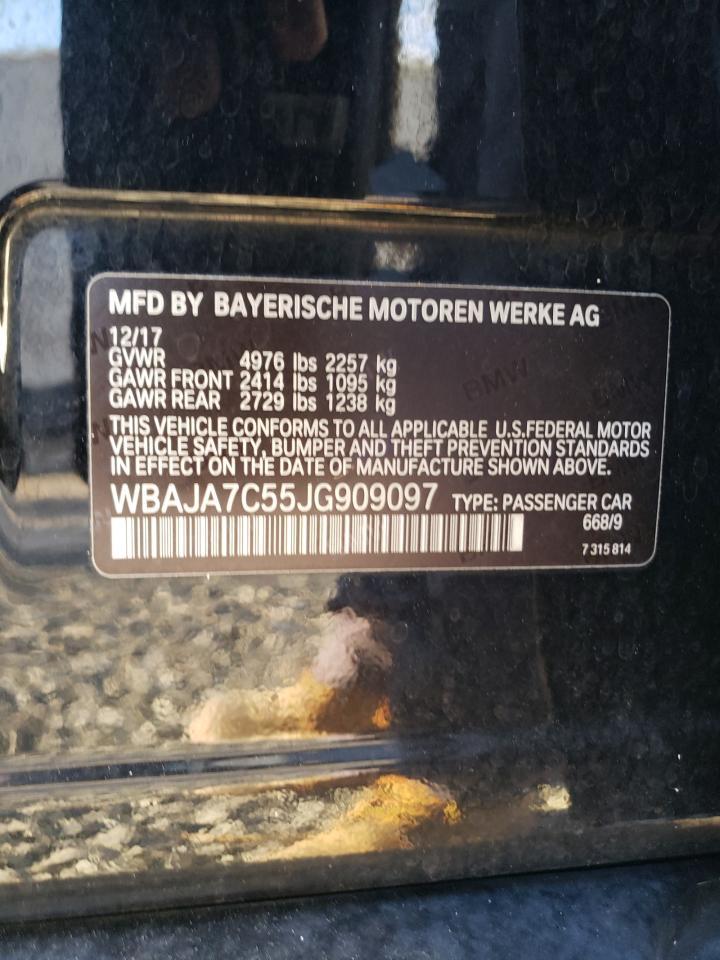 2018 BMW 530 Xi - zdjęcie 12
