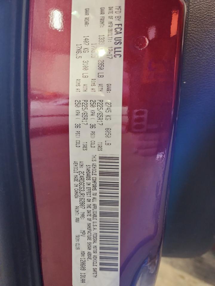 2018 Dodge Grand Caravan Sxt - zdjęcie 14