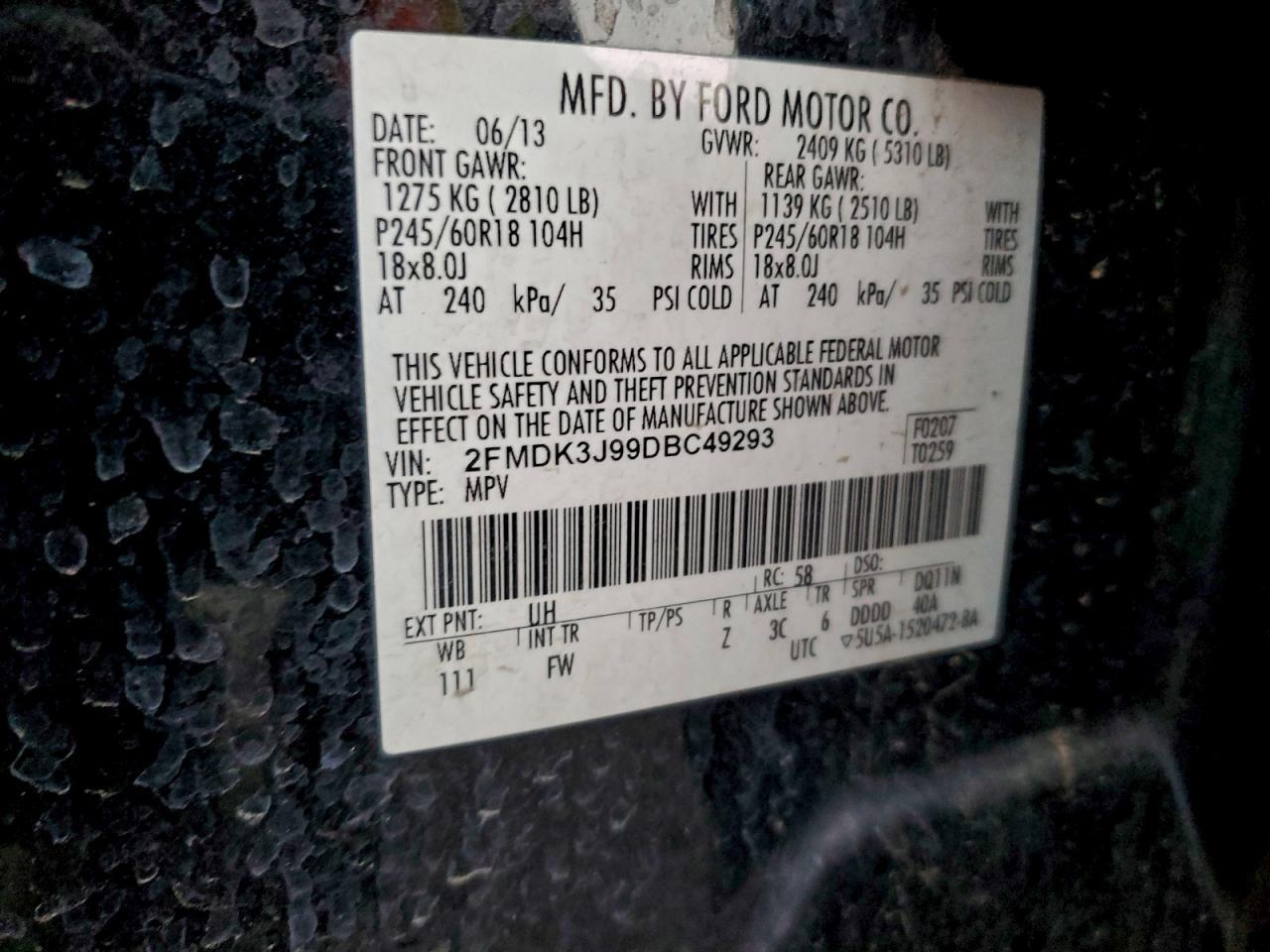 2013 Ford Edge - zdjęcie 12