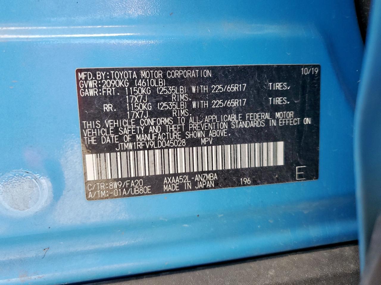 2020 Toyota Rav4 Xle - zdjęcie 13