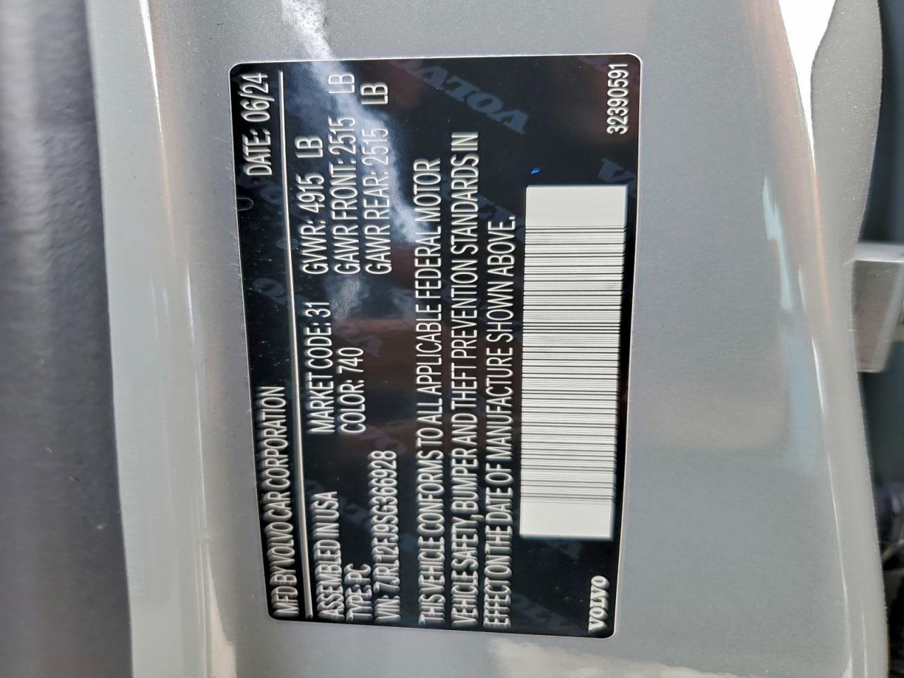 2025 Volvo S60 Core - zdjęcie 13