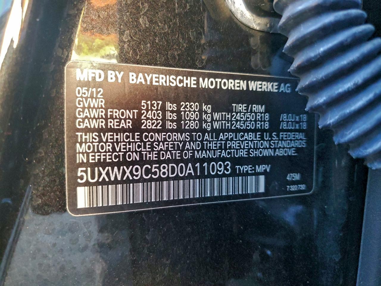 2013 BMW X3 xDrive28I - zdjęcie 13