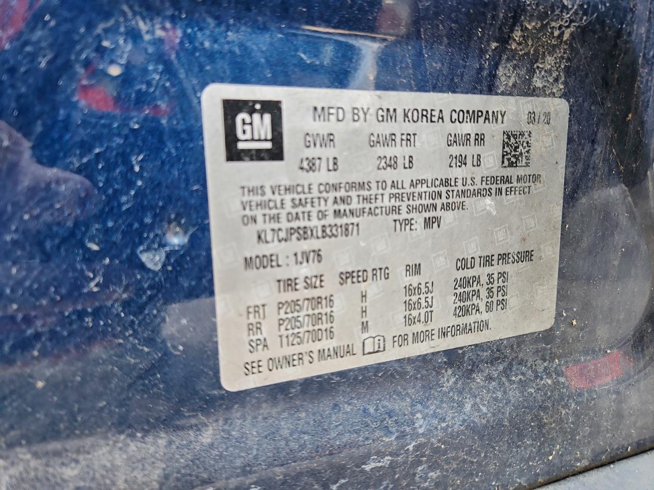 2020 Chevrolet Trax - zdjęcie 13