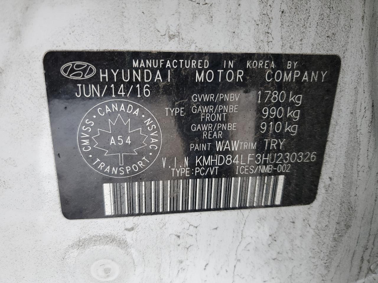 2017 Hyundai Elantra - zdjęcie 12