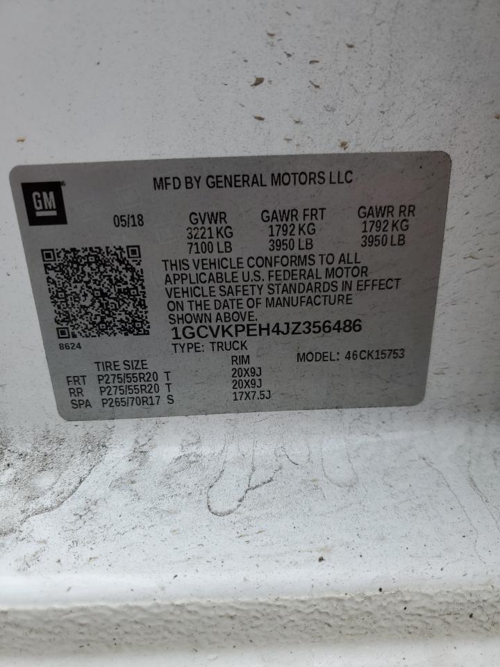 2018 Chevrolet Silverado K1500 Custom - zdjęcie 12