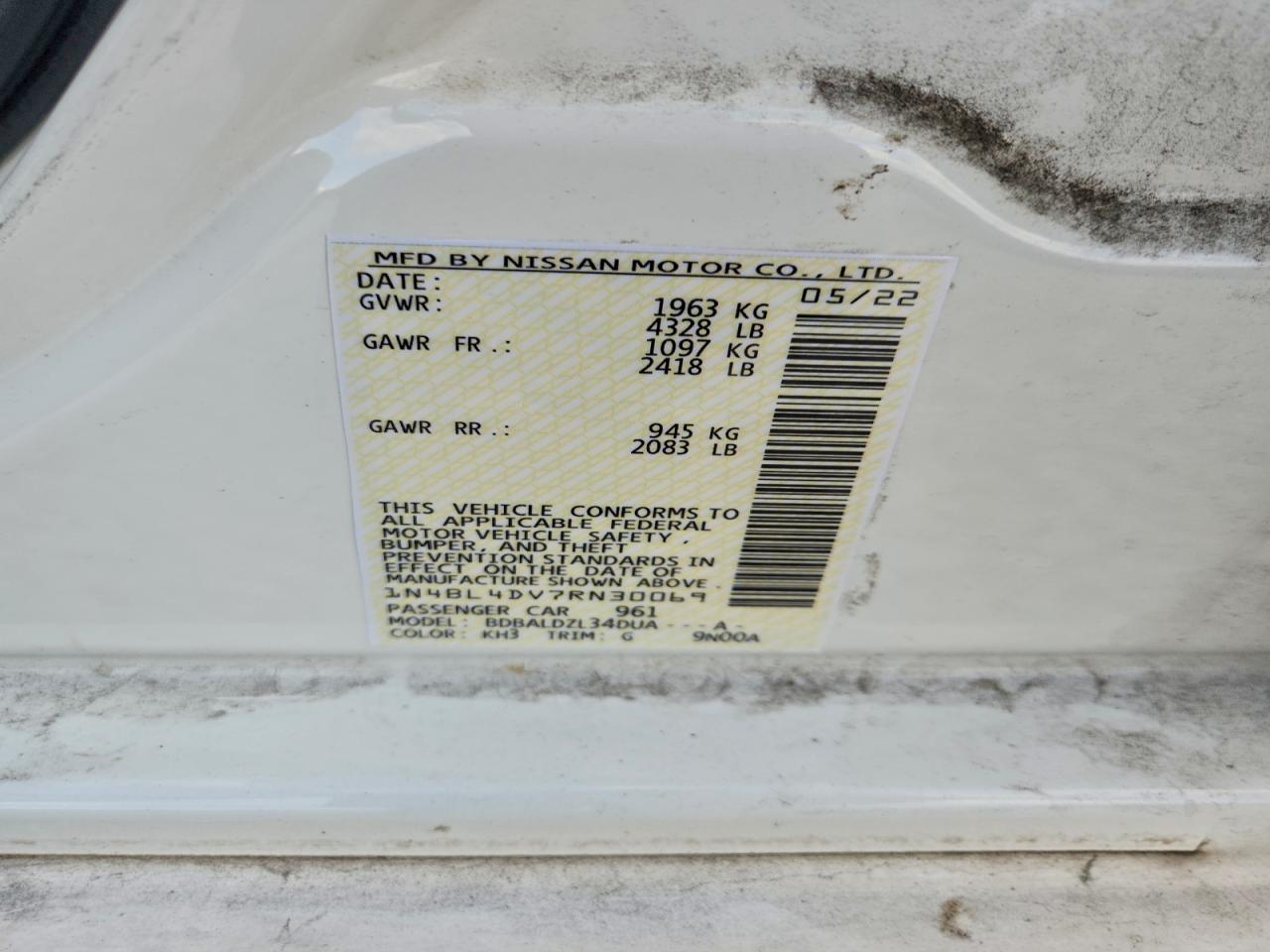 2024 Nissan Altima - zdjęcie 12