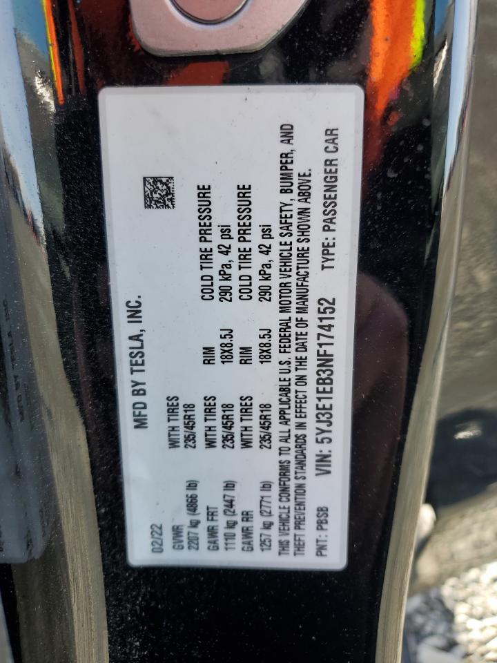 2022 Tesla Model 3 - zdjęcie 12