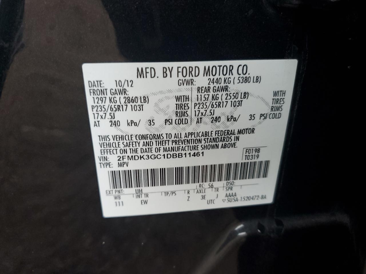 2013 Ford Edge Se - zdjęcie 13