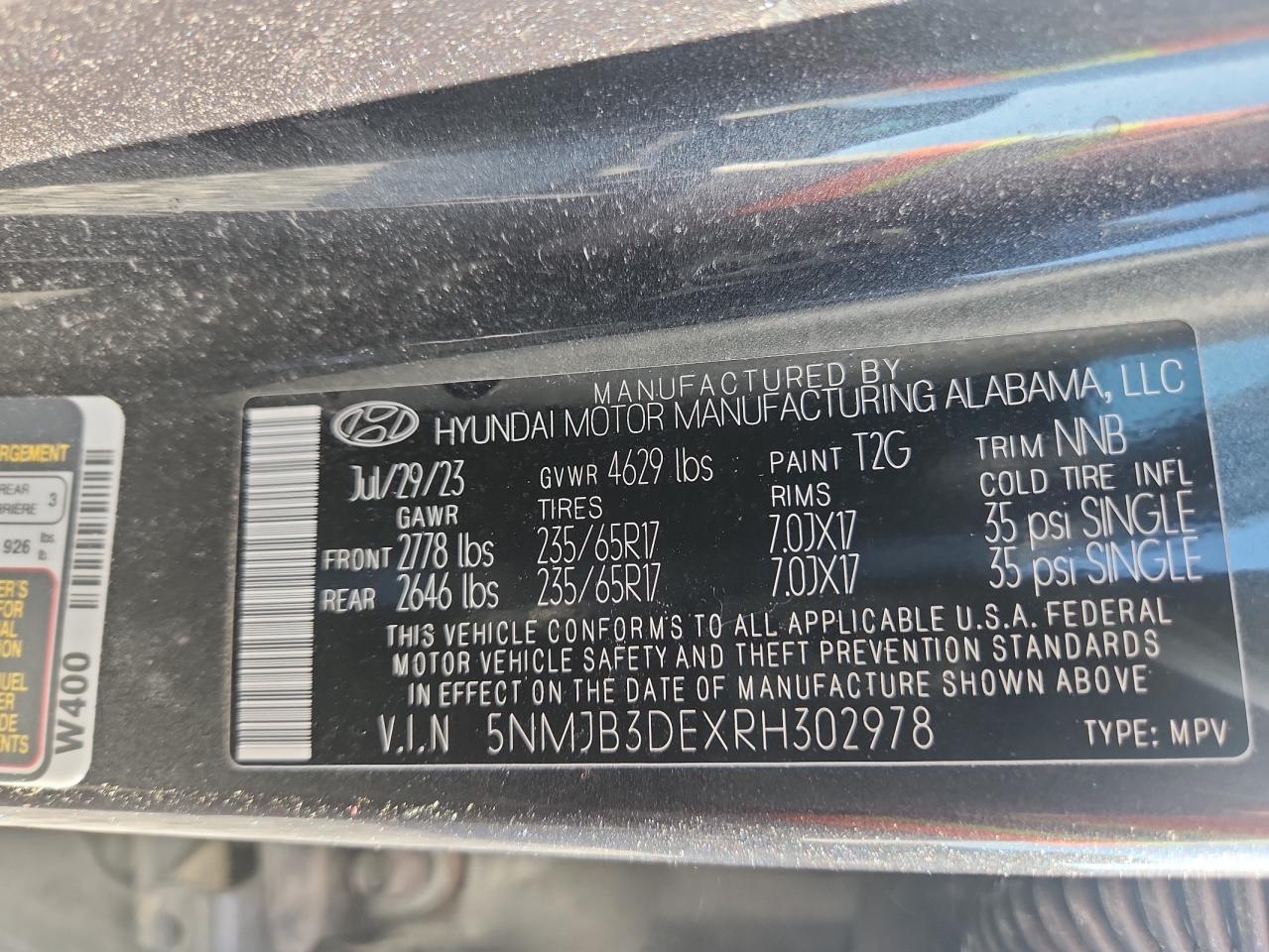 2024 Hyundai Tucson - zdjęcie 13