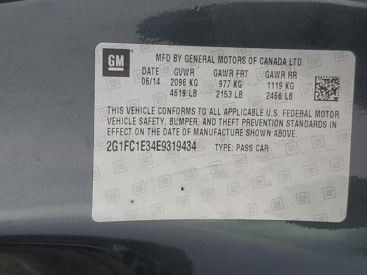 2014 Chevrolet Camaro Lt - zdjęcie 12