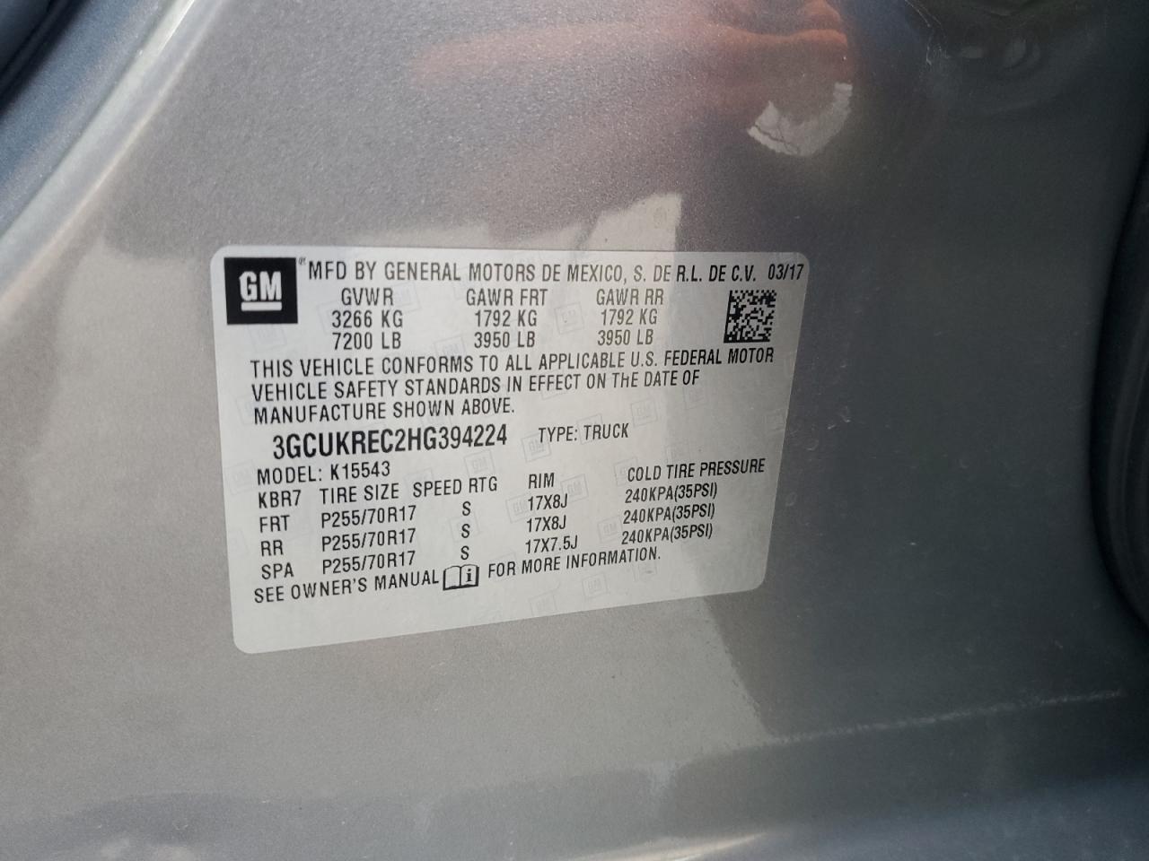 2017 Chevrolet Silverado K1500 Lt - zdjęcie 12