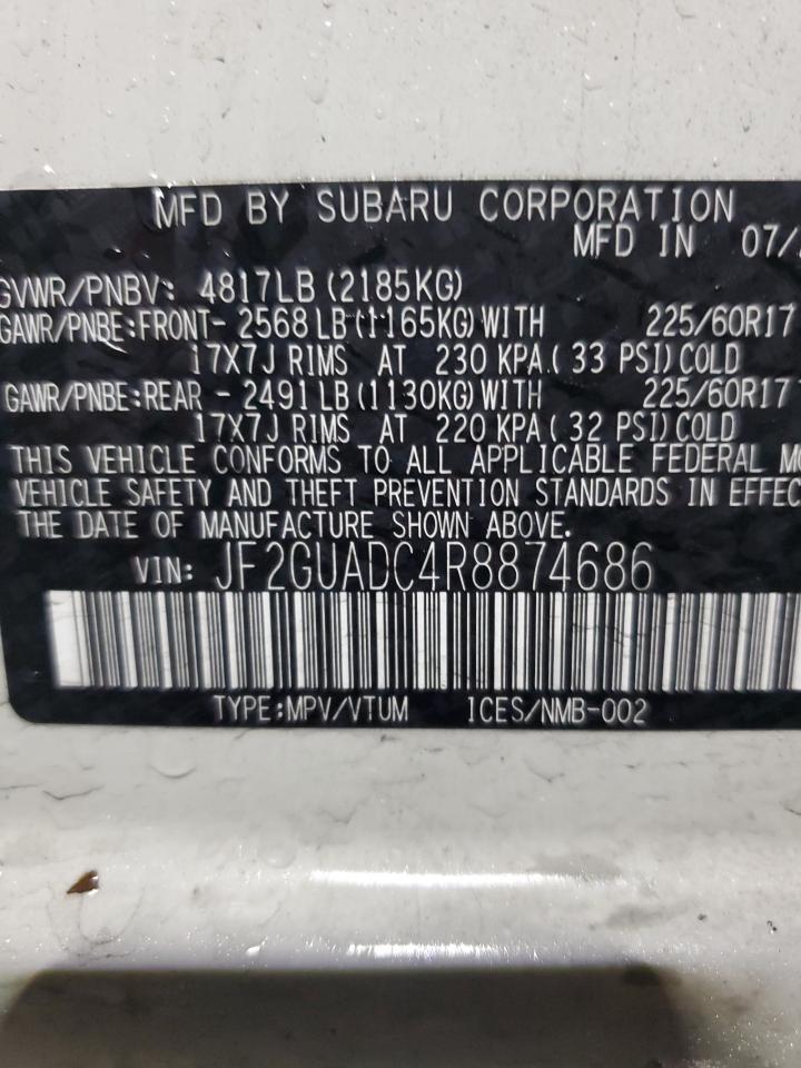 2024 Subaru XV - zdjęcie 12