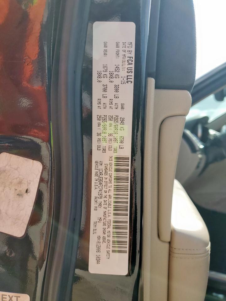 2015 Jeep Grand Cherokee - zdjęcie 13