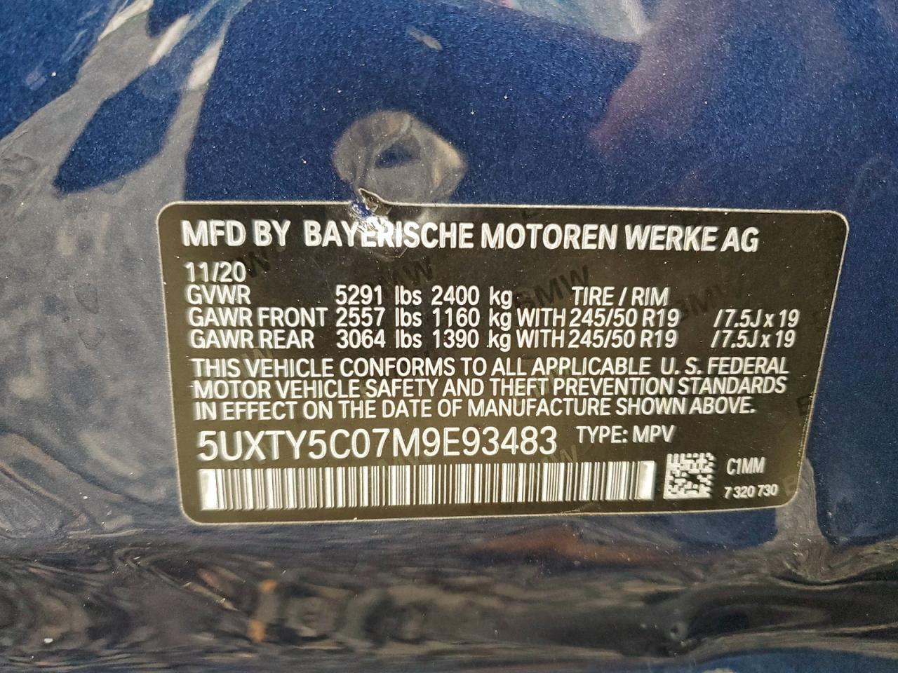 2021 BMW X3 - zdjęcie 13